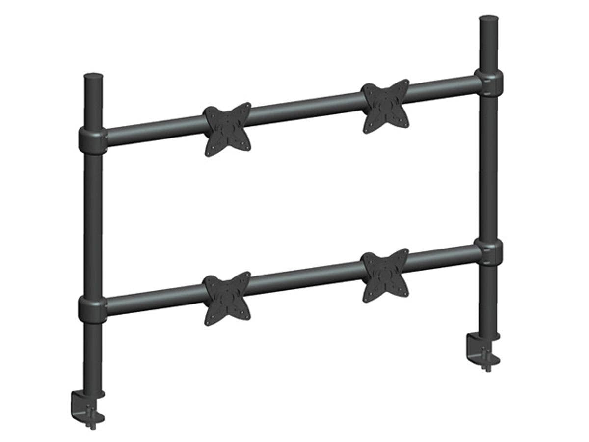 ADJUST TILT QUAD DESK MOUNT_MAX 33LBS