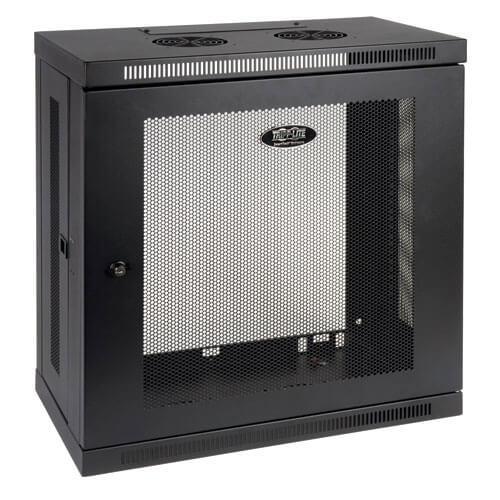 EATON TRIPP LITE SERIES SMARTRACK 12U LOW-PROFILE PATCH-DEPTH WALL-MOUNT SMALL R