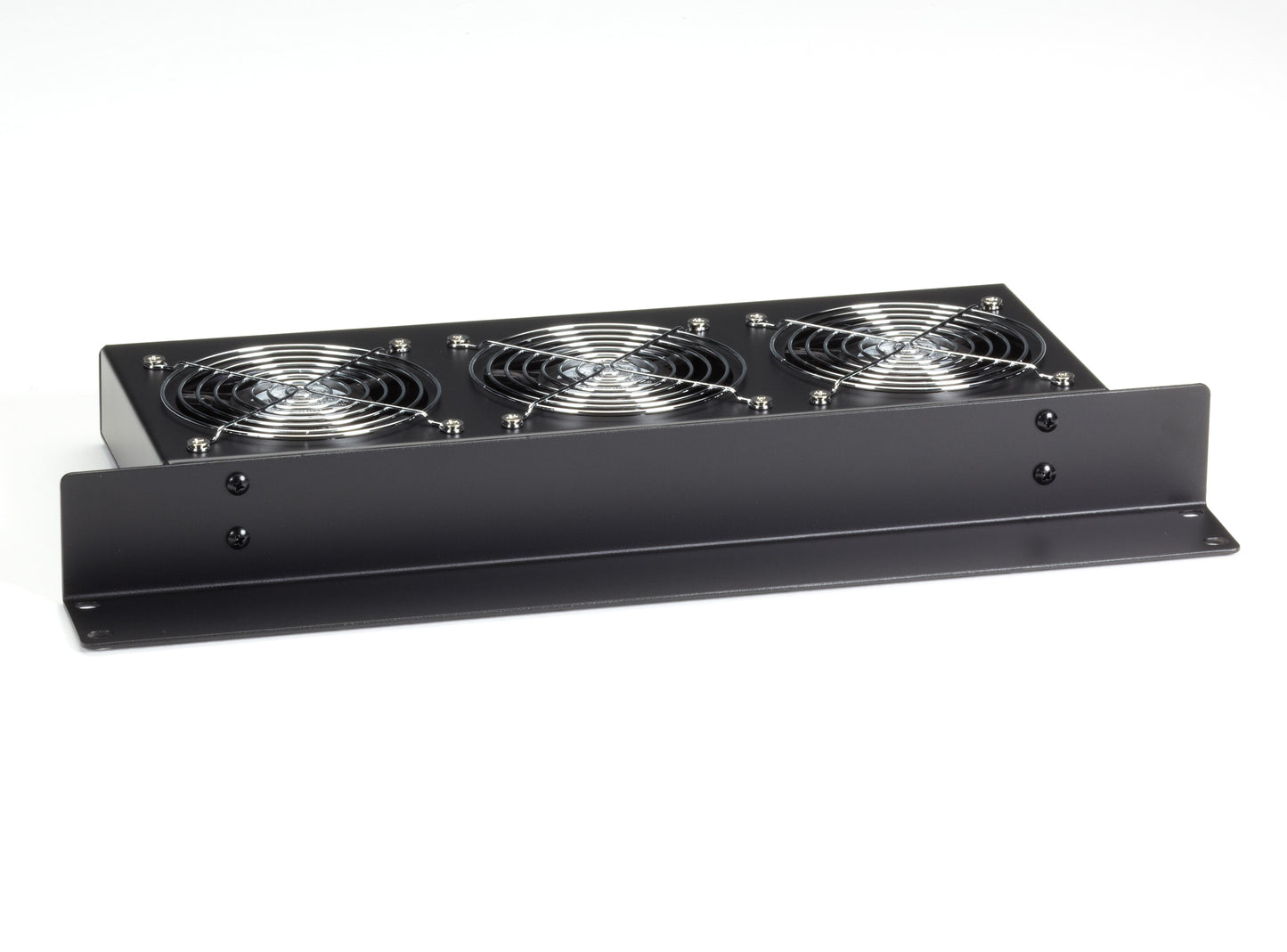 FAN TRAY - HORIZONTAL, RACKMOUNT, 1U, 19IN, (3) FANS, 220V, GSA, TAA, 45 DAY STA