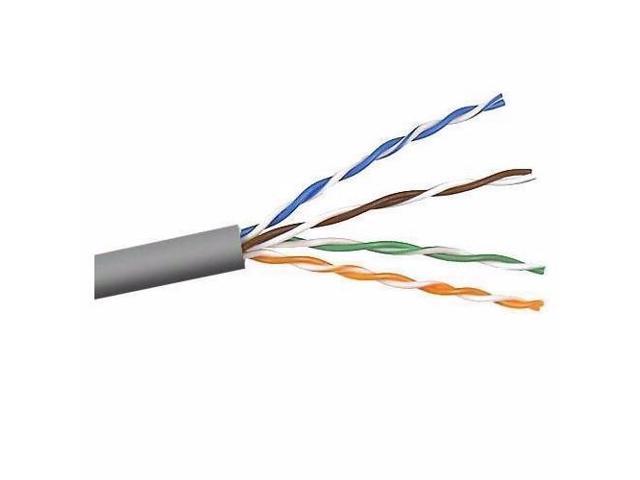 BELKIN A7L504-1000-PUR NETWORK CABLE - BARE WIRE - BARE WIRE - 1000 FT - UTP - 2
