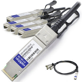 ADDON CISCO QSFP-4SFP25G-CU5M COMPATIBLE TAA COMPLIANT 100GBASE-CU QSFP28 TO 4XS