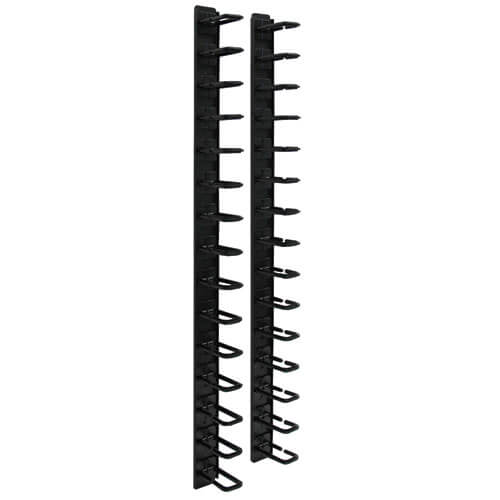 TRIPP LITE SERIES SMARTRACK 6 FT. (1.83 M) VERTICAL CABLE MANAGER - FLEXIBLE RIN
