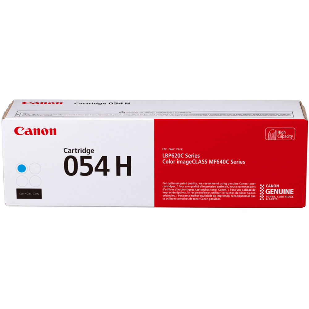 054 CYAN HIGHCAPACITY TONER CARTRIDGE, HIGH CAPACITY - FOR USE WITH LBP622CDW, L