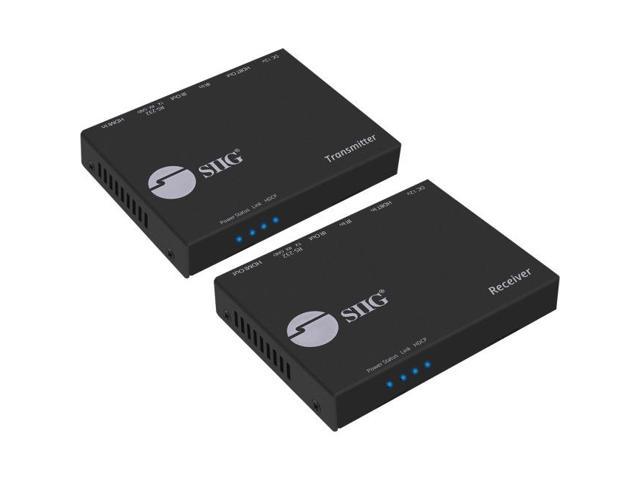 TRUE 4K PERFORMANCE EXTENDS HDMI AV SIGNALS UP TO 330FT (100M) OVER A SINGLE CAT