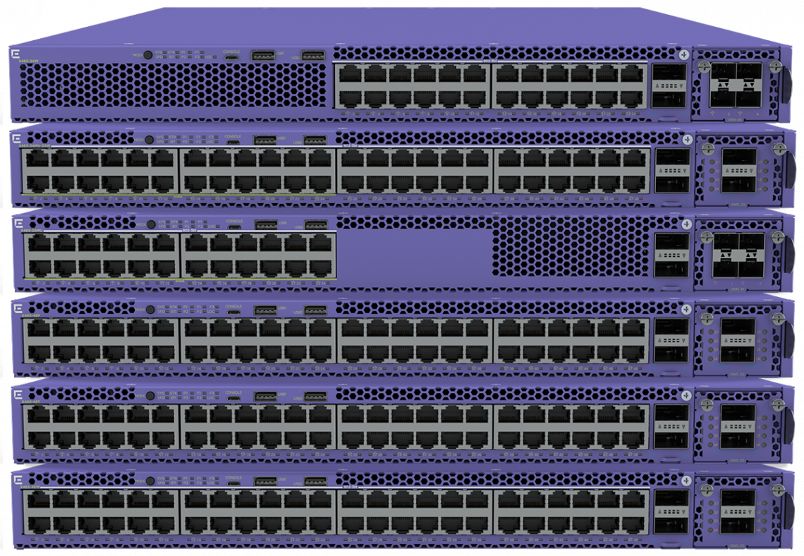 EXTREMESWITCHING X465-48P BUNDLE INCLUDES X465-48P AND ONE 1100W AC PSU FB (1094