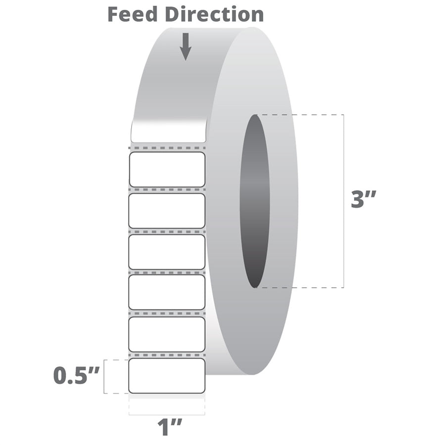 4PK Z-ULT 2000T WHT 1 X 0.5 IN