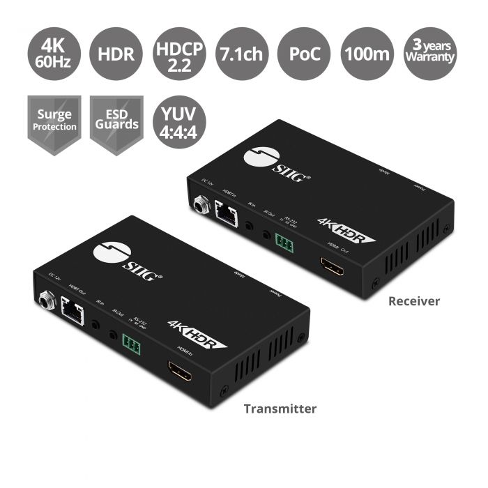 4K HDR HDMI 2.0 HDBaseT Extend