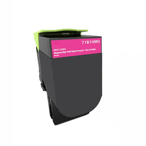 LEXMARK 71B1HM0 MAGENTA RETURN PROGRAM TONER CARTRIDGE FOR USE IN CS/CX417,517 E