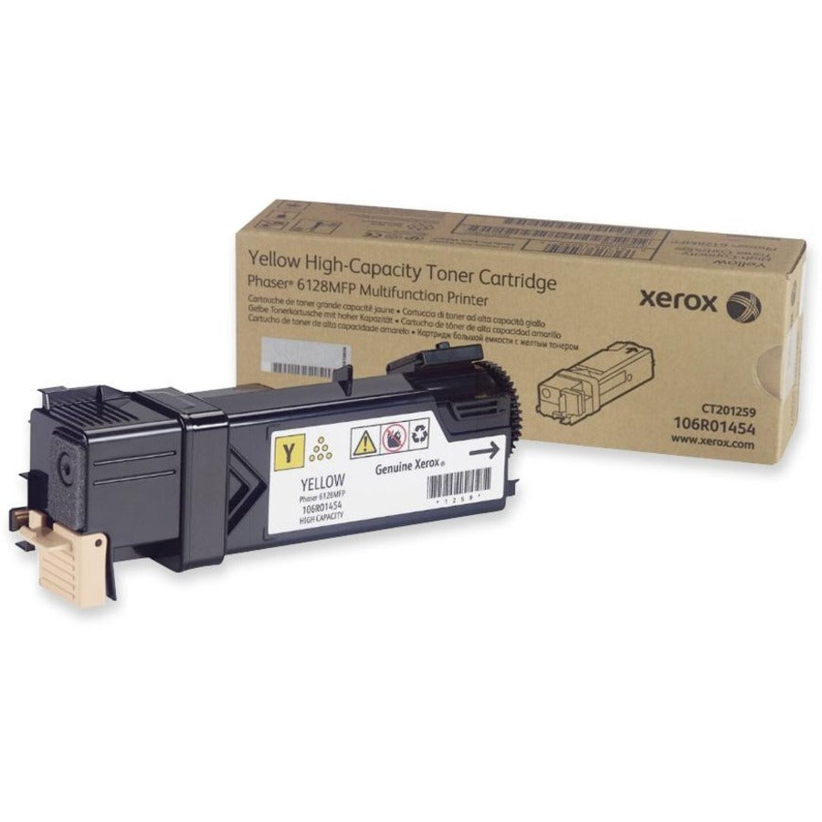 STANDARD CAPACITY YELLOW TONER CARTRIDGE (2500 PAGES) FOR PHASER 6128MFP