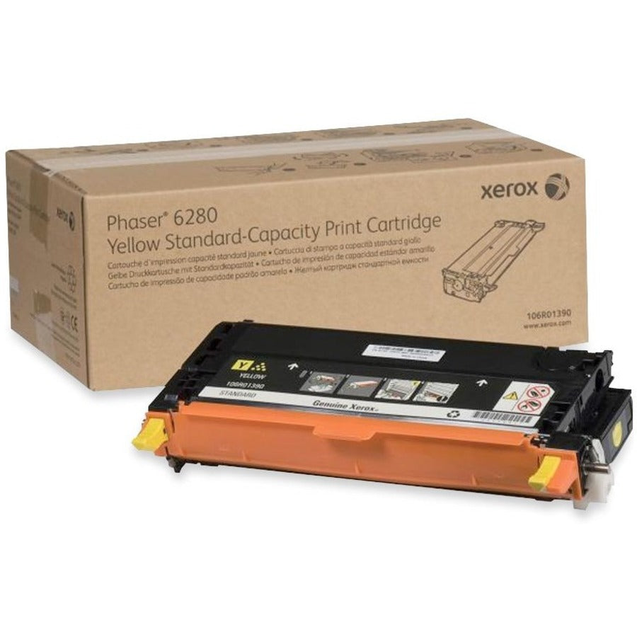 STANDARD CAPACITY YELLOW TONER CARTRIDGE (2,200 PAGES) FOR PHASER 6280