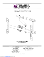 SWINGOUT MOUNT FOR FLAT-PANELS