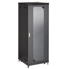 CAB 42U SPLIT REAR DOOR TEMPERED FRONT
