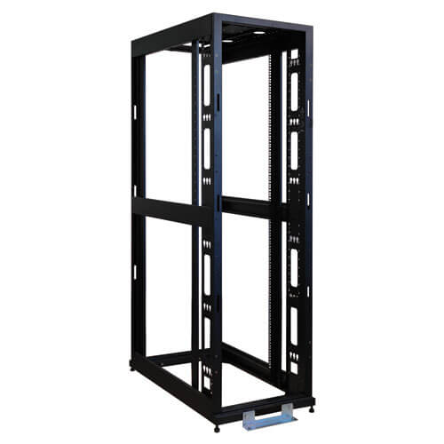 EATON TRIPP LITE SERIES 42U SMARTRACK 4-POST MID-DEPTH OPEN FRAME RACK - NO SIDE