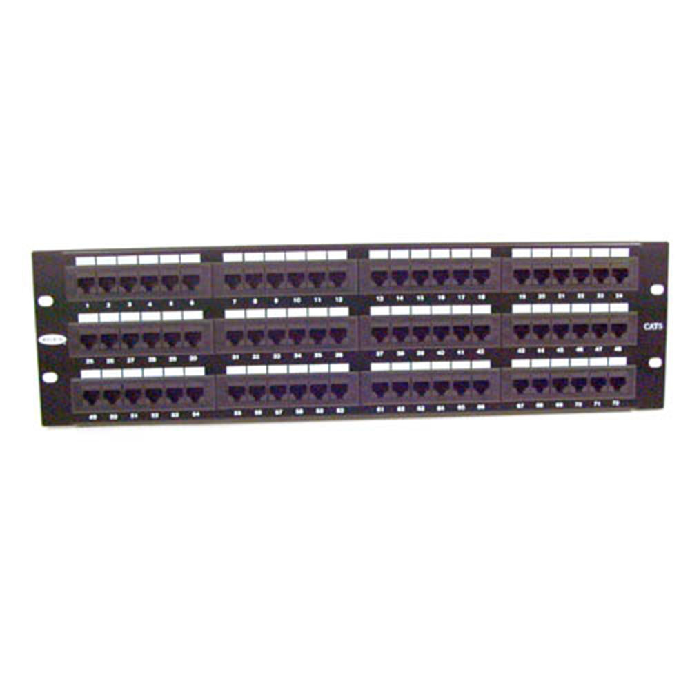 FLAT PATCH PANEL;110;96 PORT;568A/568B