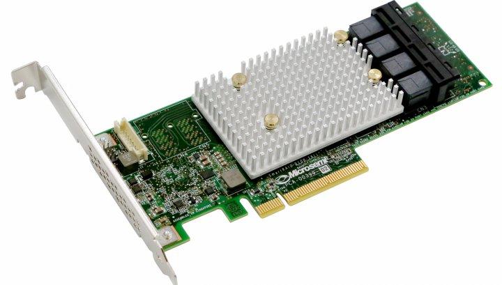 Adaptec CC 2294700-R SmartRAID 3154-24i 24PT 12Gbps MD2-Low Profile RAID Adapter