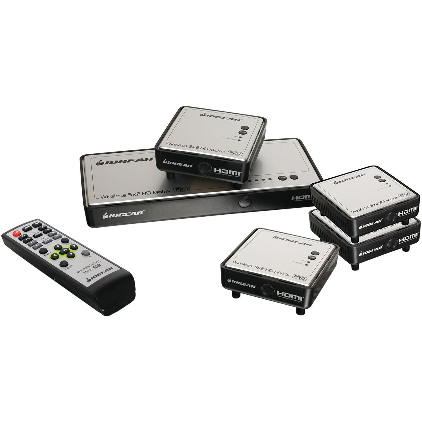 LONG RANGE WIRELESS 5 X 2 HD MATRIX PRO WITH MULTICAST KIT INCLUDES 3 ADDITIONAL