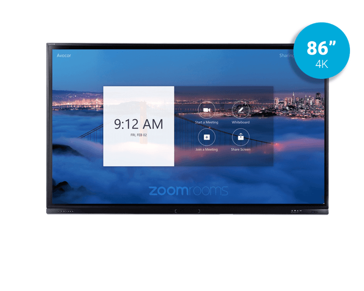 86" 4K 3840 x 2160 Interactive Touch Display 16/7