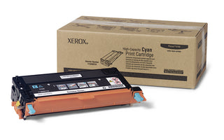 CYAN HIGH CAPACITY PRINT CARTRIDGE, PHASER 6180 SERIES