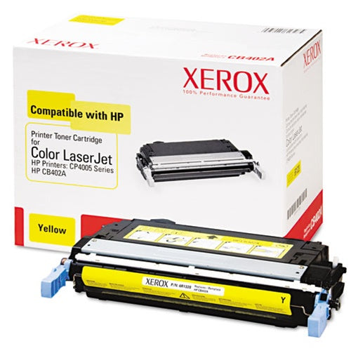 Xerox Toner, Yellow, 11,800 pg yield, TAA ( Replaces OEM# CB402A )