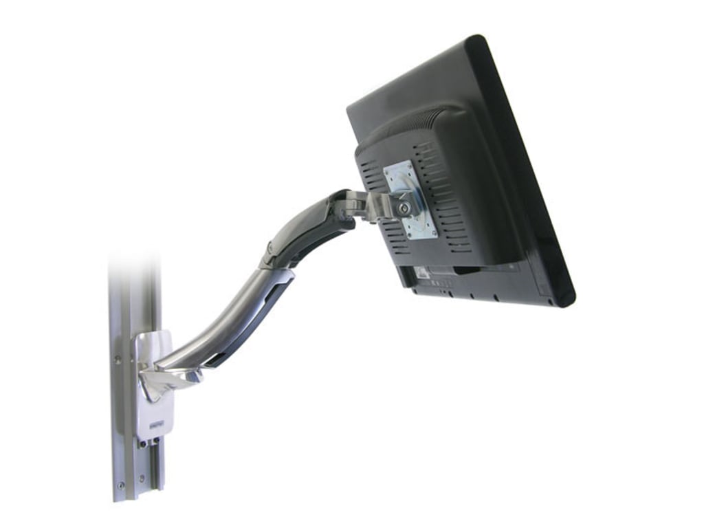 ERGOTRON 45-228-026 MX WALL MOUNT LCD MONITOR ARM (POLISHED ALUMINUM)