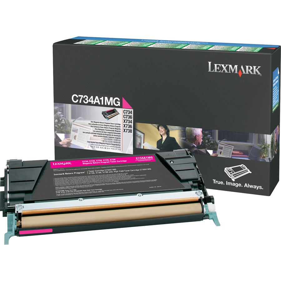 MAGENTA RETURN PROG TONER CART