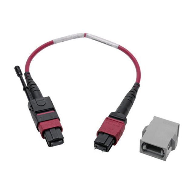 TRIPP LITE MTP/MPO PARALLEL OPTICS BASE-8 MIGRATION FIBER ADAPTER OM4 POLARITY C