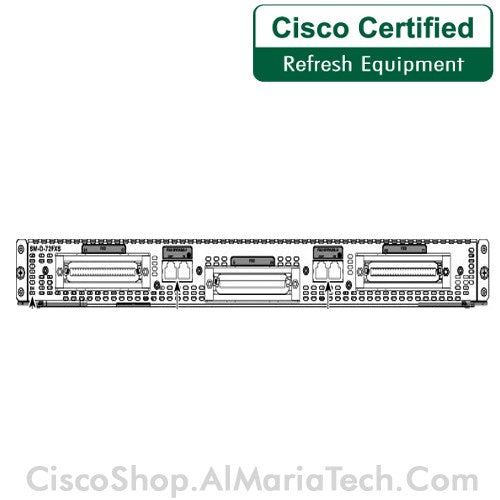 REFURBISHED CISCO 72 PORT FXS DOUBLE WIDE SERVICE MO