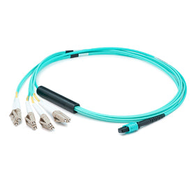 ADDON 3M MPO TO 4XLC OM4 FANOUT CABLE