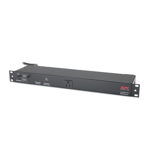 SURGEARREST 9OUT RM 120V BLACK