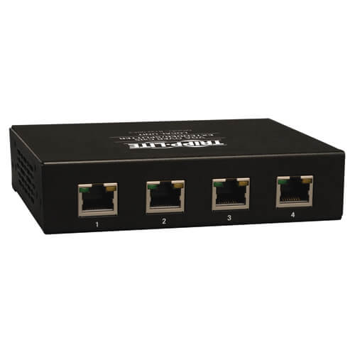 TRIPP LITE 4-PORT VGA OVER CAT5 / CAT6 EXTENDER SPLITTER, TRANSMITTER WITH EDID