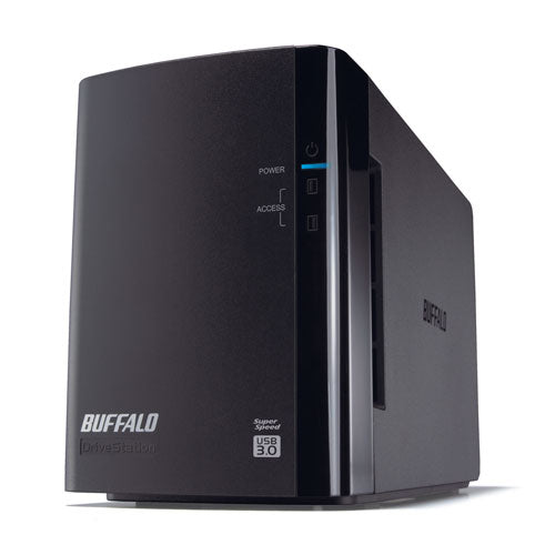 BUFFALO DRIVESTATION DUO 4 TB (2 X 2 TB) HIGH PERFORMANCE RAID ARRAY WITH OPTIMI