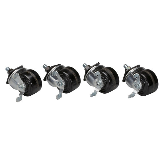 CASTER SET - 4-POST FIXED DEPTH RACKS , GSA, TAA, 45 DAY STANDARD RETURN POLICY
