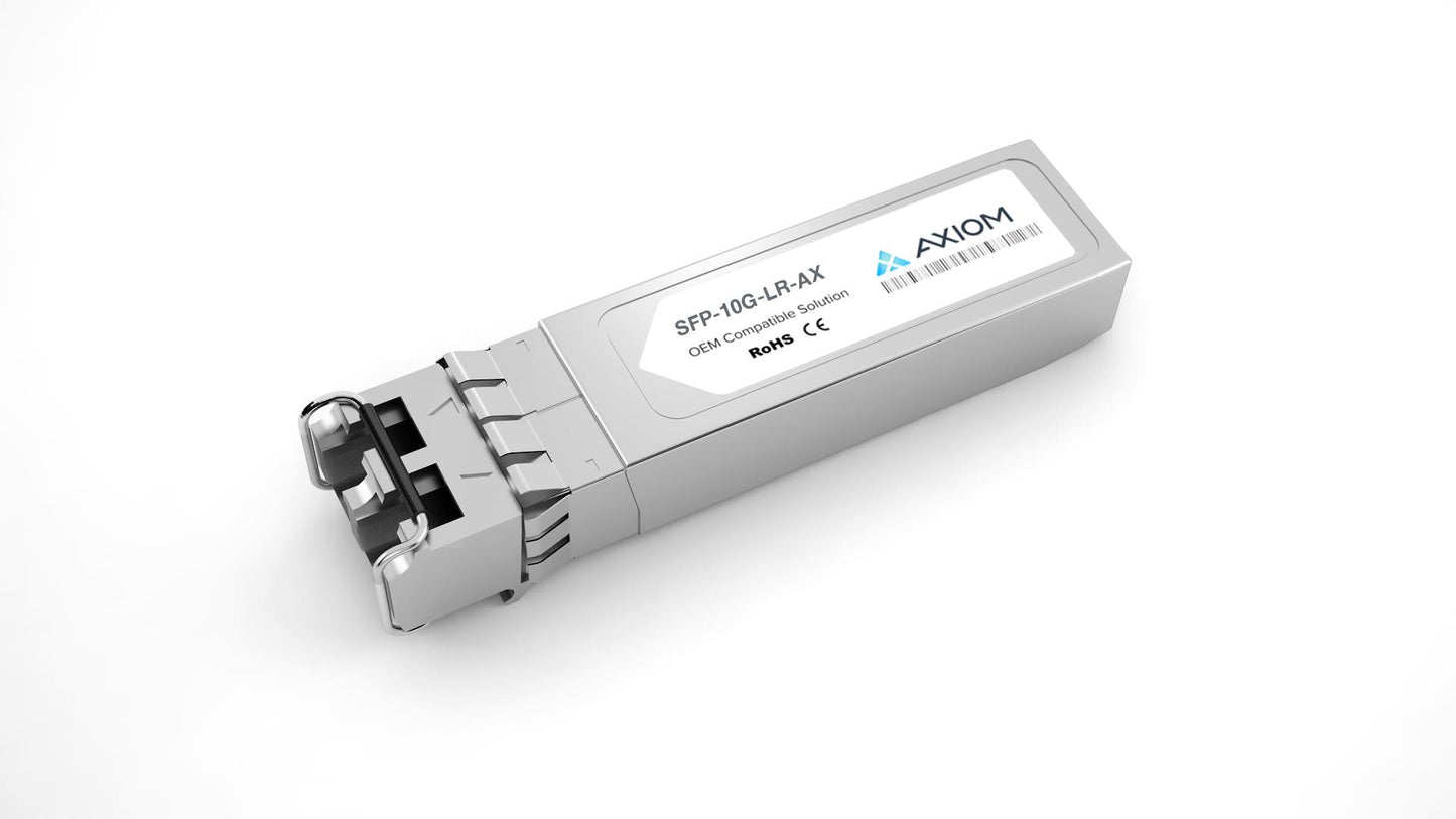 AXIOM 10GBASE-LR SFP+ TRANSCEIVER FOR CISCO - SFP-10G-LR - 10GBPS - GIGABIT ETHE