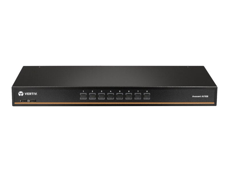 8PORT 1U ANALOG KVM 8VGA CABLES