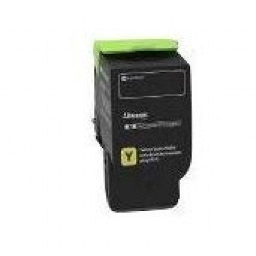 LEXMARK 78C0X40 YELLOW TONER CARTRIDGE FOR USE IN CS/CX421,CX522 ESTIMATED YIELD