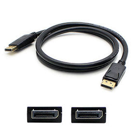 5PK 20FT DISPLAYPORT M/M BLACK