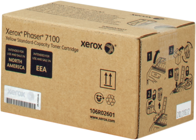 YELLOW STANDARD CAPACITY TONER 7100