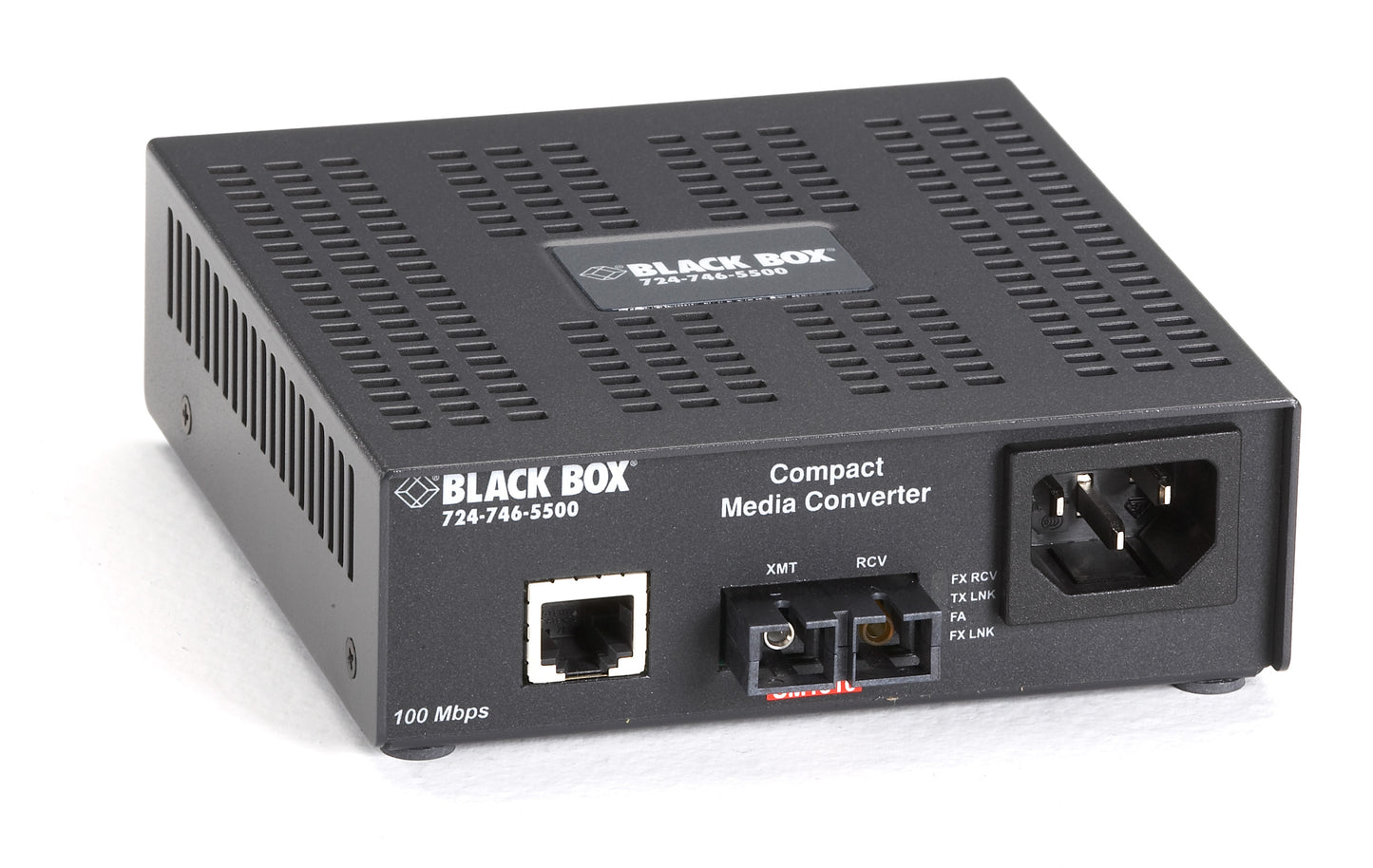 COMPACT MEDIA CONVERTER, 100BASE-TX/100B