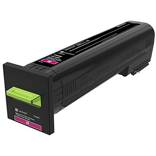 LEXMARK 72K0XYG YELLOW RETURN PROGRAM TONER CARTRIDGE TAA FOR USE IN CS/CX820,CX