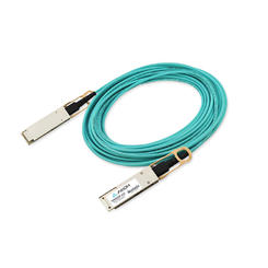 JNP-100G-AOC-7M-AX - ACTIVE OPTICAL CABLE - QSFP28 RIGHT CONNECTOR - QSFP28 LEFT