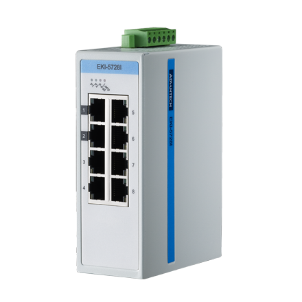 PROVIEW,8-PORT FUL GIGABIT IND. SWITCH,-