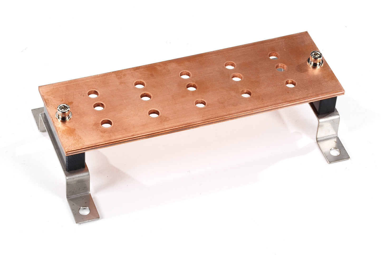 BUSS BAR - WALLMOUNT, (15) HOLES, 12IN , GSA, TAA, 45 DAY STANDARD RETURN POLIC