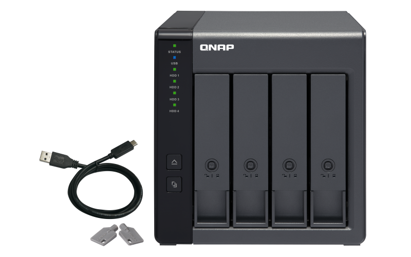 TR-004 4BAY USB3 TYPEC HW RAID