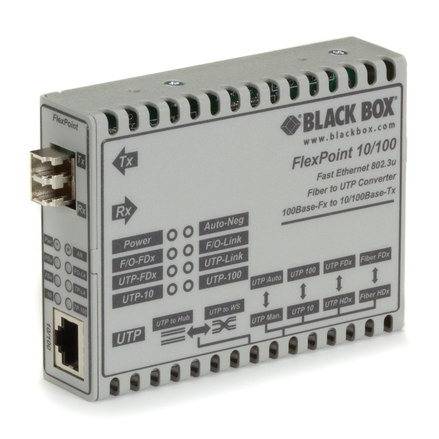 FLEXPOINT MODULAR 10/100 RATE CONVERTER