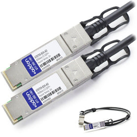 ADDON HP 670759-B24 COMPATIBLE TAA COMPLIANT 40GBASE-CU QSFP+ TO QSFP+ DIRECT AT