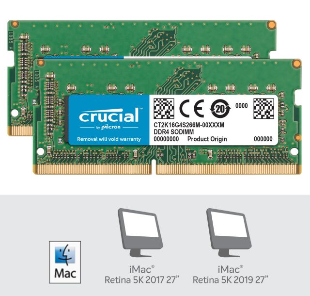 32GB KIT 2X16GB 260PIN SODIMM