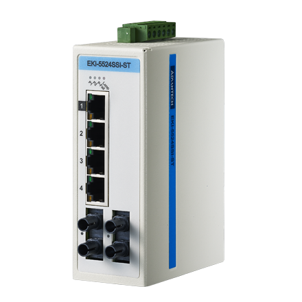 PROVIEW,4+2MMF 10/100MBPS SWITCH W/ST,-4