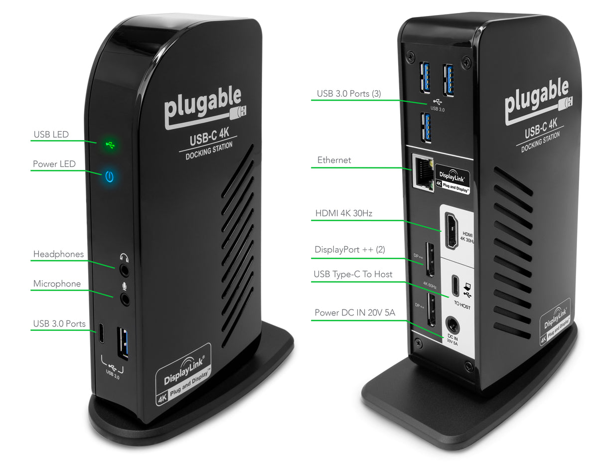 PLUGABLE UD-ULTC4K USB-C 4K