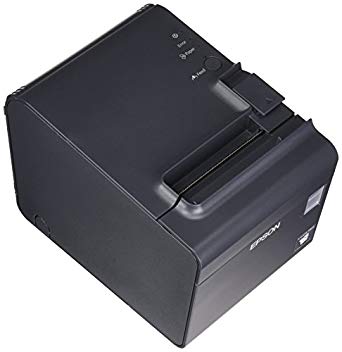 EPSON, TM-L90 PLUS FOR LINERLESS MEDIA, THERMAL LABEL PRINTER, 40MM SPACER, S01, SERIAL, EPSON DARK GRAY, INCLUDES POWER SUPPLY, NOT COMPATIBLE WITH 58MM PAPER