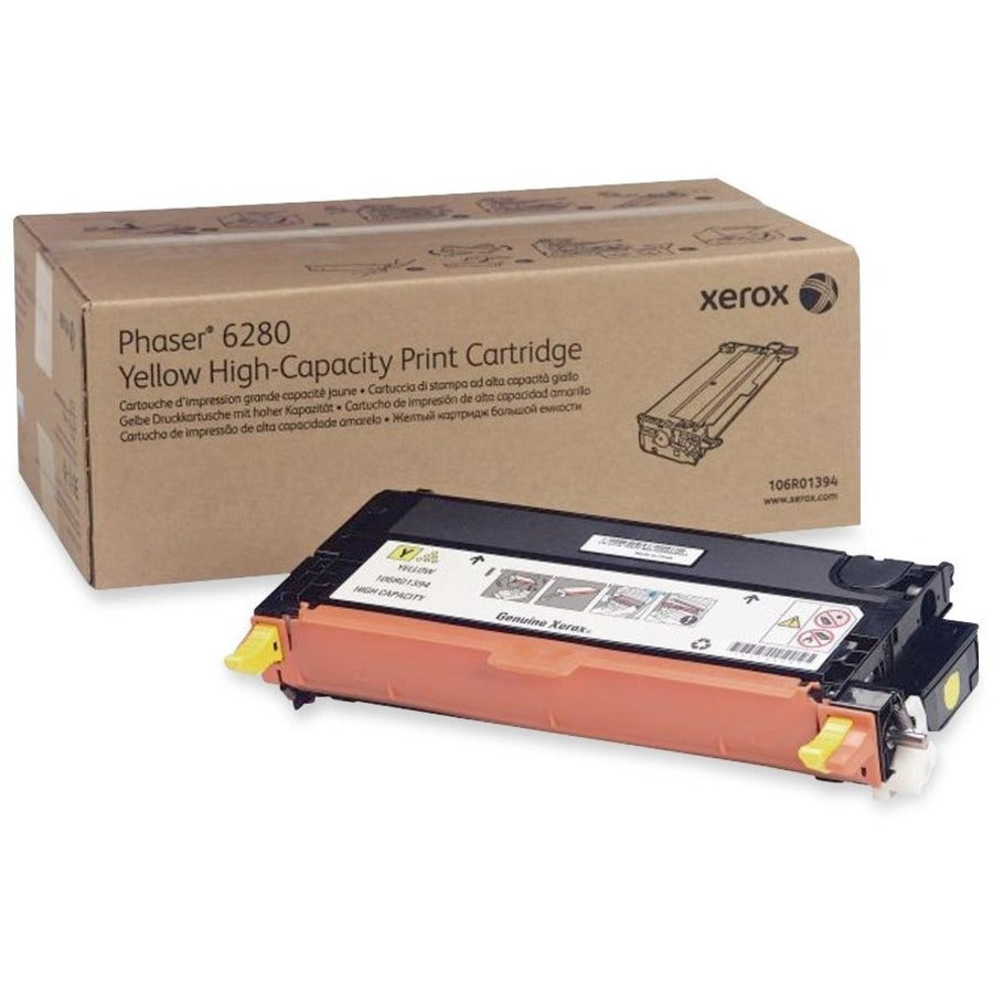 HIGH CAPACITY YELLOW TONER CARTRIDGE (5,900 PAGES) FOR PHASER 6280